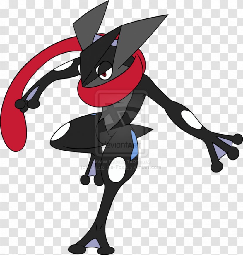Pokémon X And Y Ash Ketchum Froakie Greninja Frogadier - Pok%c3%a9mon - Shiny Transparent PNG