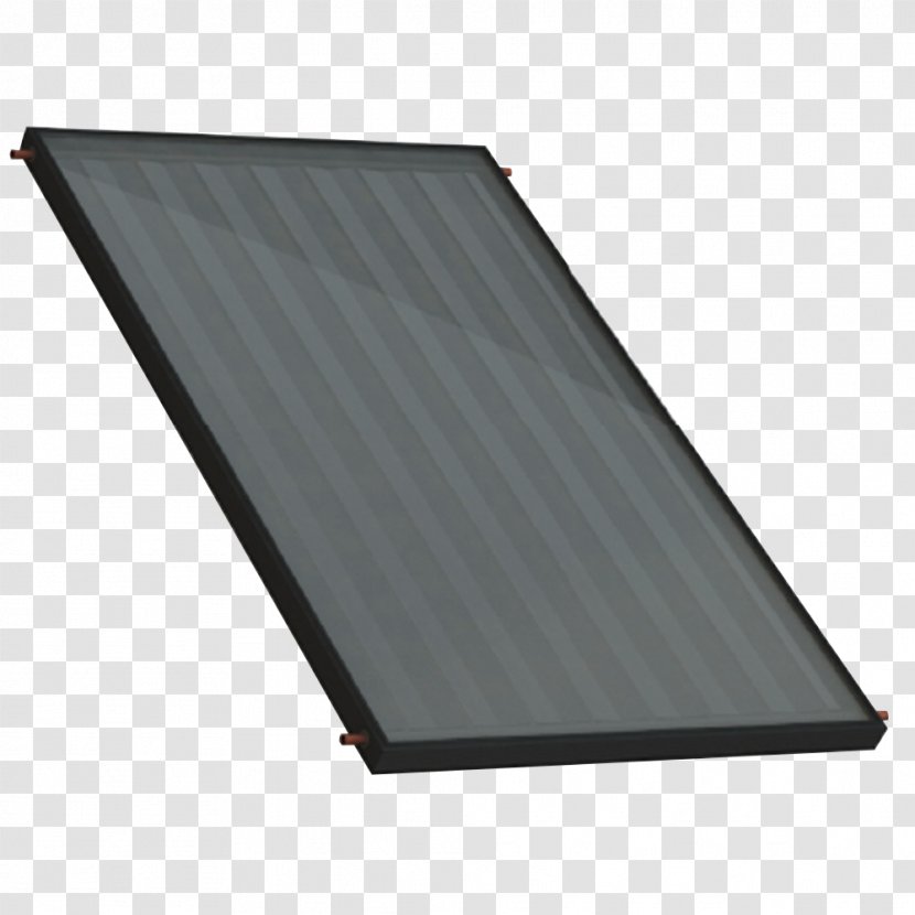 Solar Energy Thermal Collector Power Water Heating Panels - Rectangle - Domestic Heat Pumps Transparent PNG