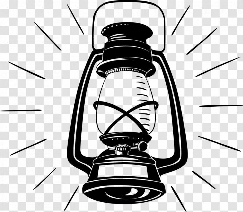Light Oil Lamp Kerosene Lantern - Drawing Transparent PNG