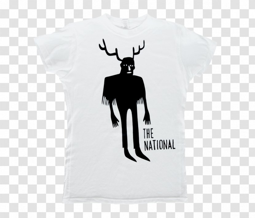 T-shirt Reindeer Logo Sleeve Antler - Clothing Transparent PNG