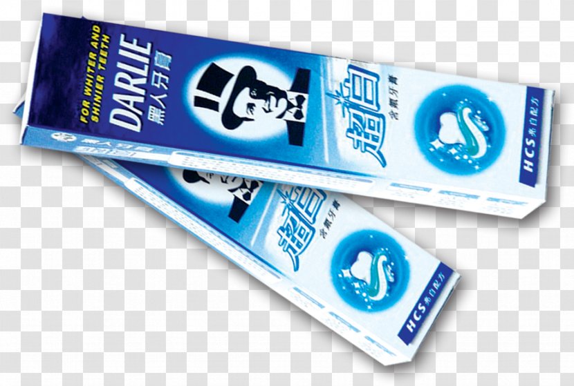 Toothpaste Darlie Black - Poster - Super White Transparent PNG