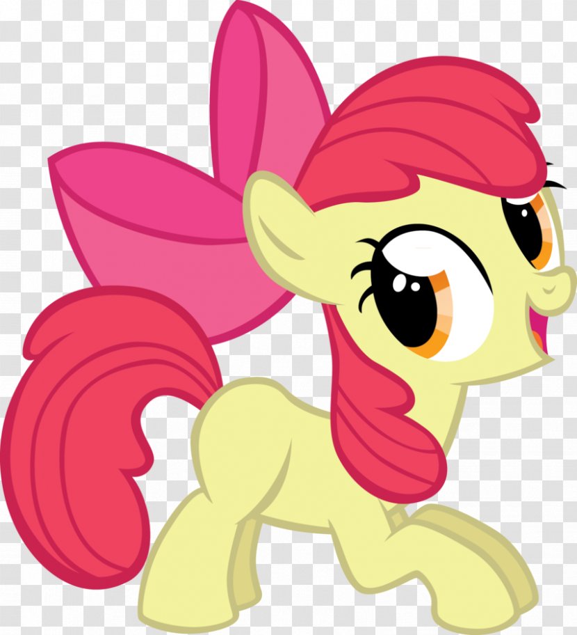 Pony Apple Bloom Applejack Scootaloo Horse - Heart Transparent PNG