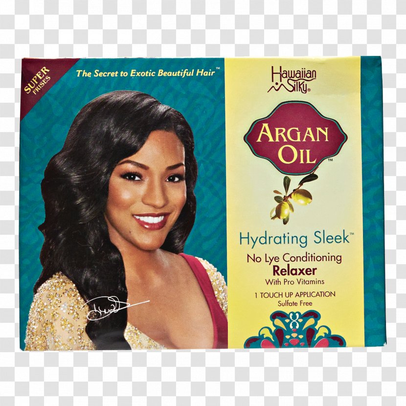 Argan Oil Relaxer Hair Care - Advertising Transparent PNG