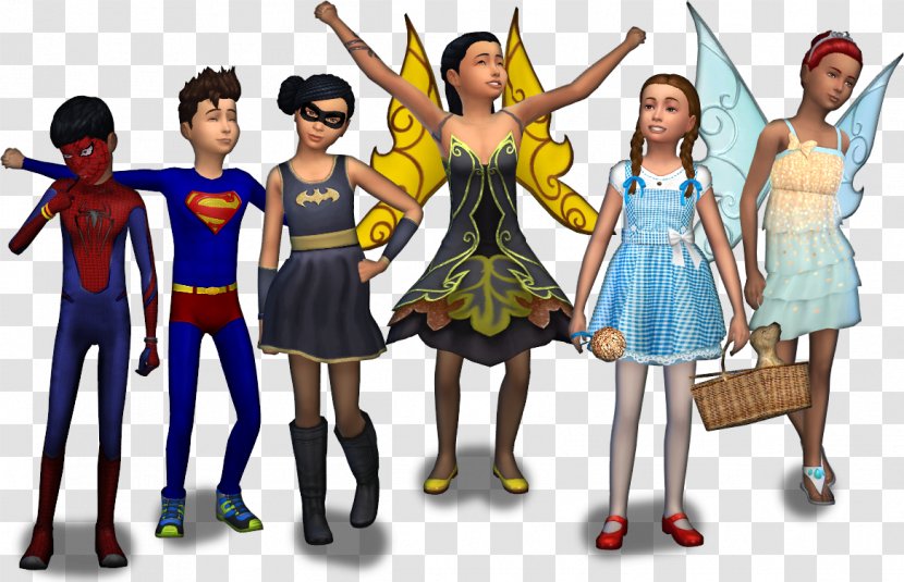 The Sims 4 Halloween Costume Party - Human Behavior Transparent PNG