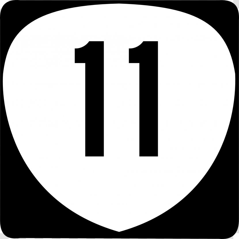 Numerology Angel Numbers 101 U.S. Route 11 Sign - Logo - Chart Transparent PNG