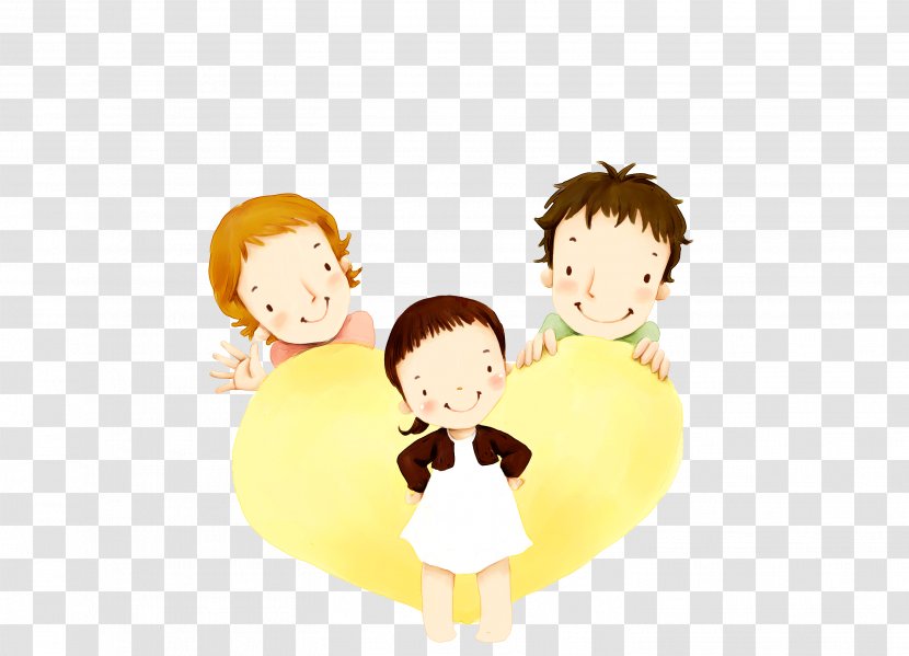 Family Animation Cartoon - Toddler Transparent PNG