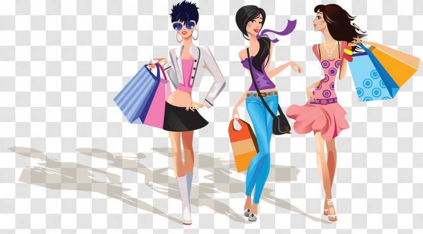 Shopping Fashion Clip Art - Cartoon - Summer Discount Transparent PNG