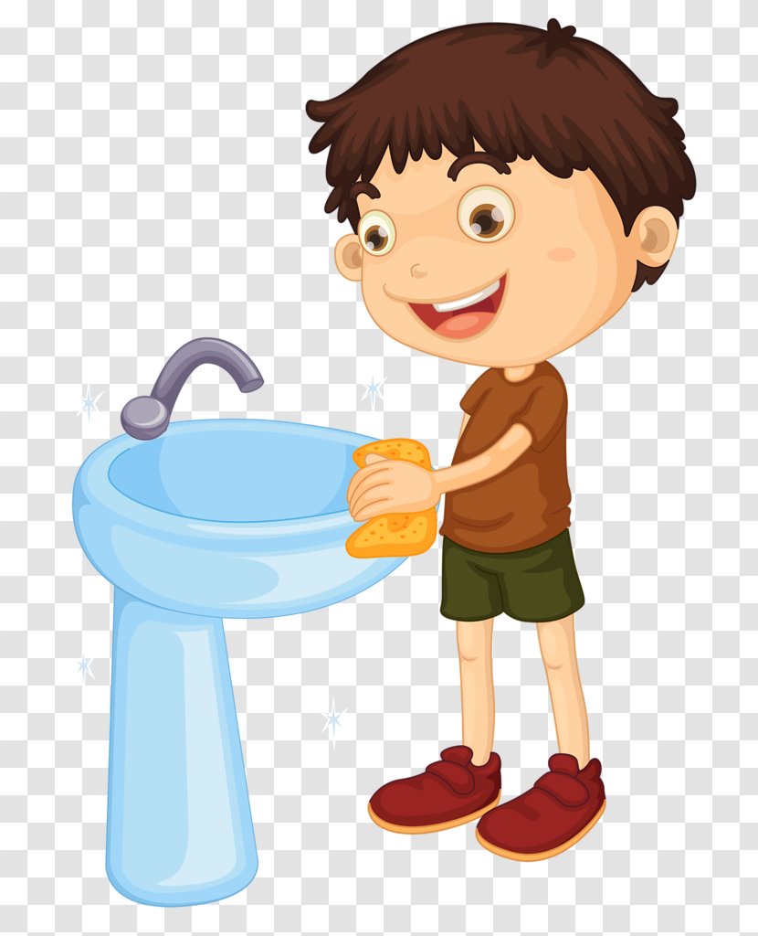 Clip Art Vector Graphics Toilet Cleaning Bathroom - Play Transparent PNG