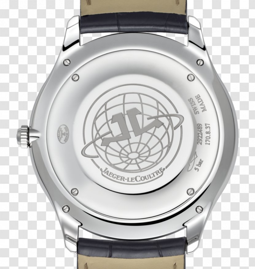 Jaeger-LeCoultre Master Ultra Thin Moon Watch Strap Clock - Metal - Ultrahigh Vacuum Transparent PNG
