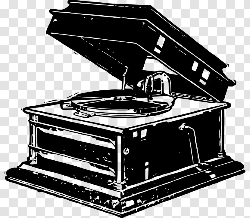 Phonograph Clip Art - Record Player Transparent PNG