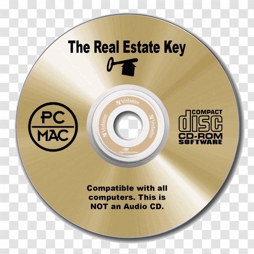 Computer Software Real Estate License Test Compact Disc Transparent PNG