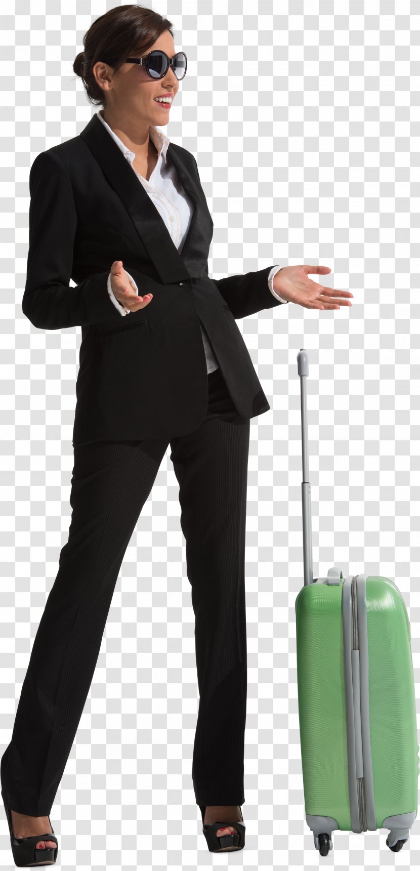 Suitcase Baggage Download - Businessperson - Peoples Transparent PNG