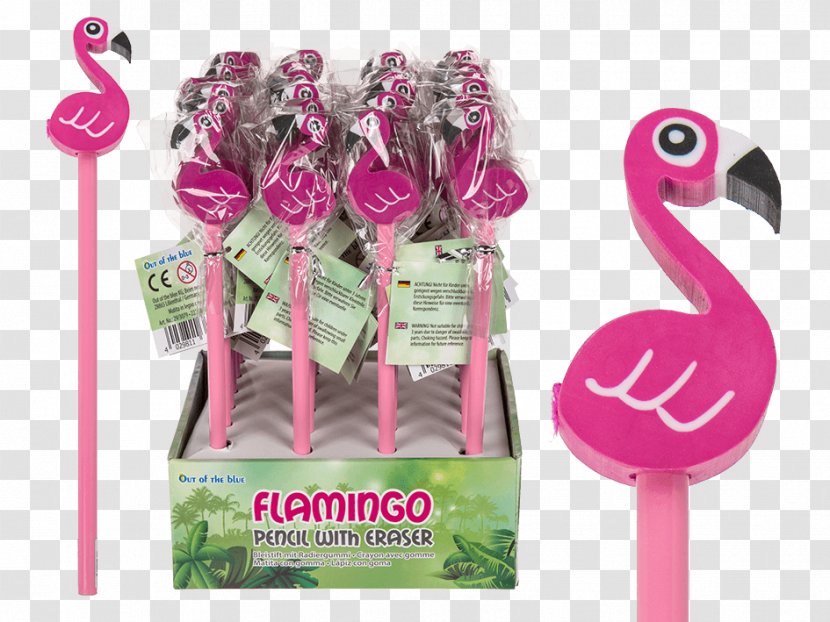Flamingos Pencil Eraser Ballpoint Pen Stationery - Intertoys Transparent PNG