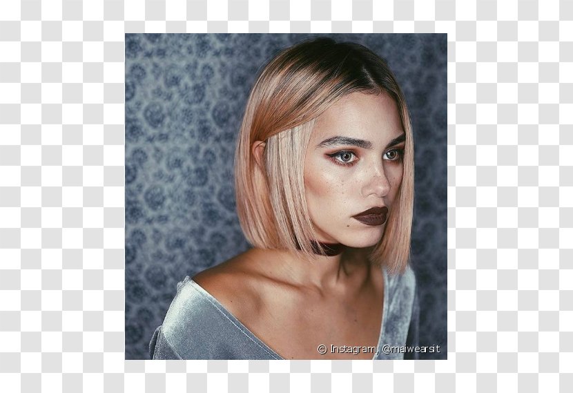 Eyebrow Hairstyle Human Hair Color Pixie Cut - Flower Transparent PNG