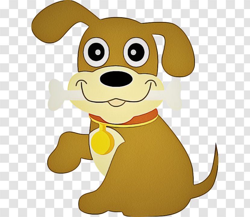 Cartoon Animated Puppy Yellow Dog - Breed Animation Transparent PNG