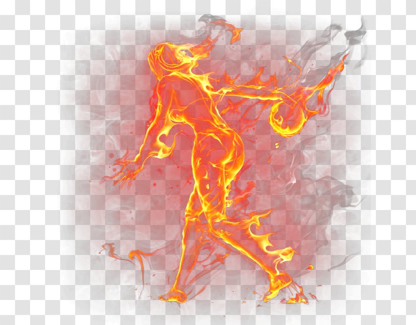 Flame Ten-pin Bowling Fire - Silhouette - Humanoid Flame-definition Picture Transparent PNG