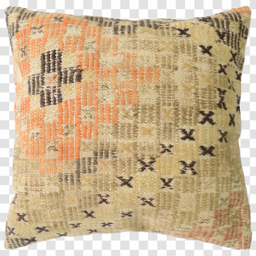 Throw Pillows Cushion Textile Brown - Wool Transparent PNG