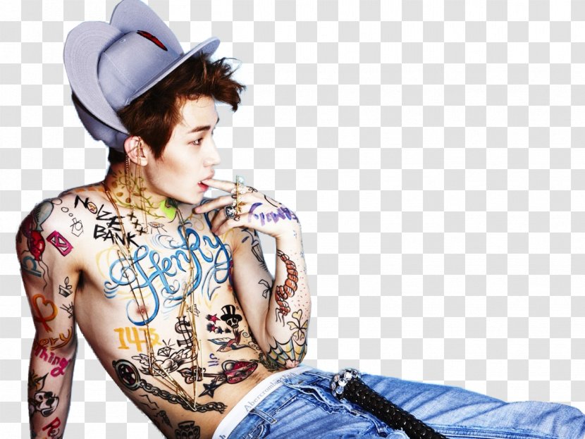 Henry Lau Trap Super Junior-M K-pop - Watercolor - Henry's Tailoring Transparent PNG