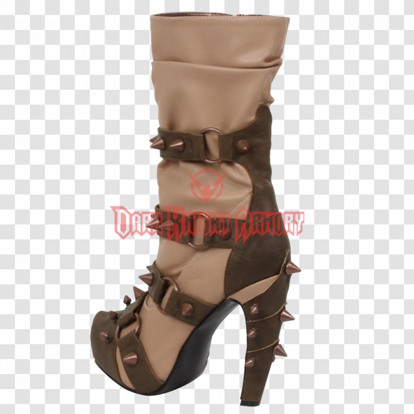 Boot Footwear High-heeled Shoe Sandal - Tree - Calf Spear Transparent PNG