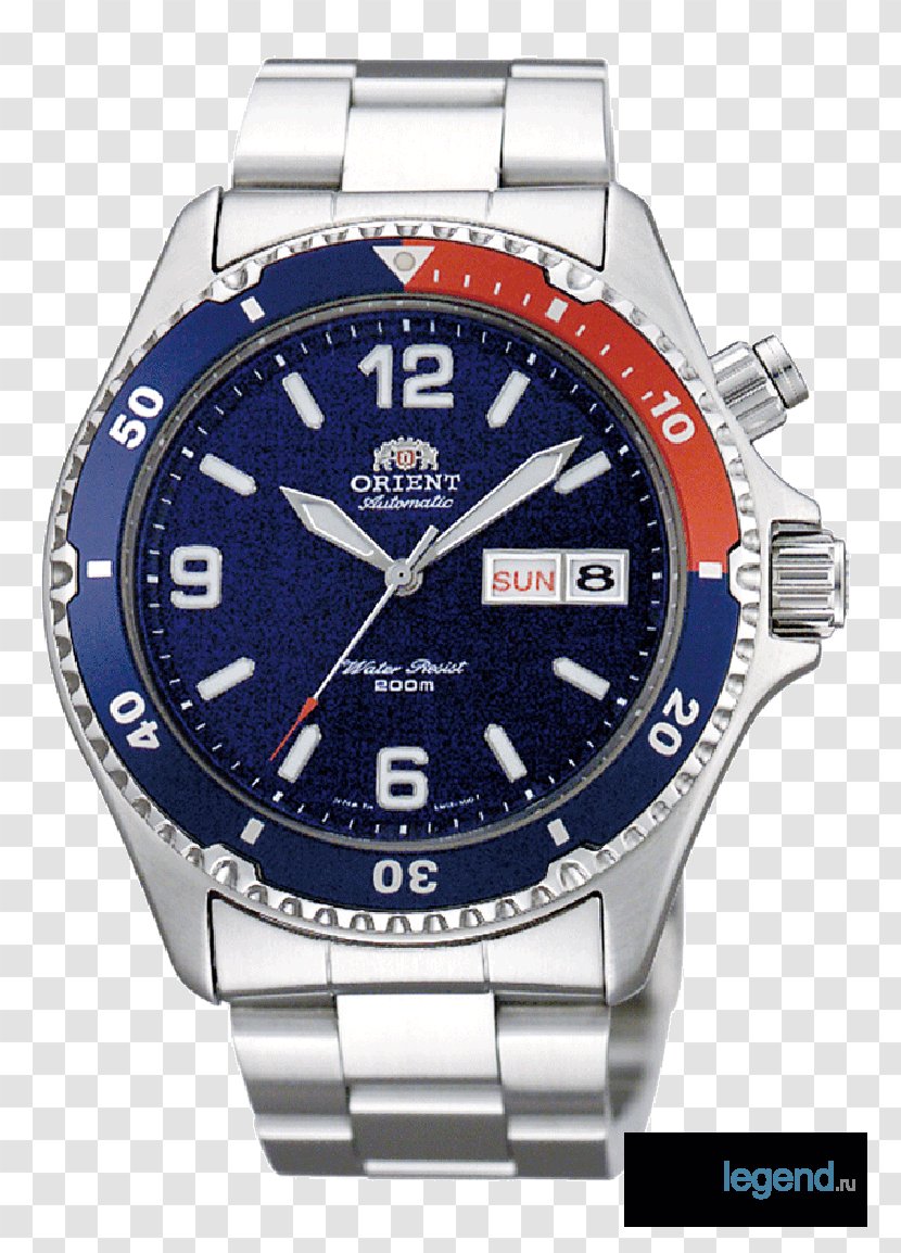 Orient Watch Diving Automatic Mechanical - Luneta Transparent PNG