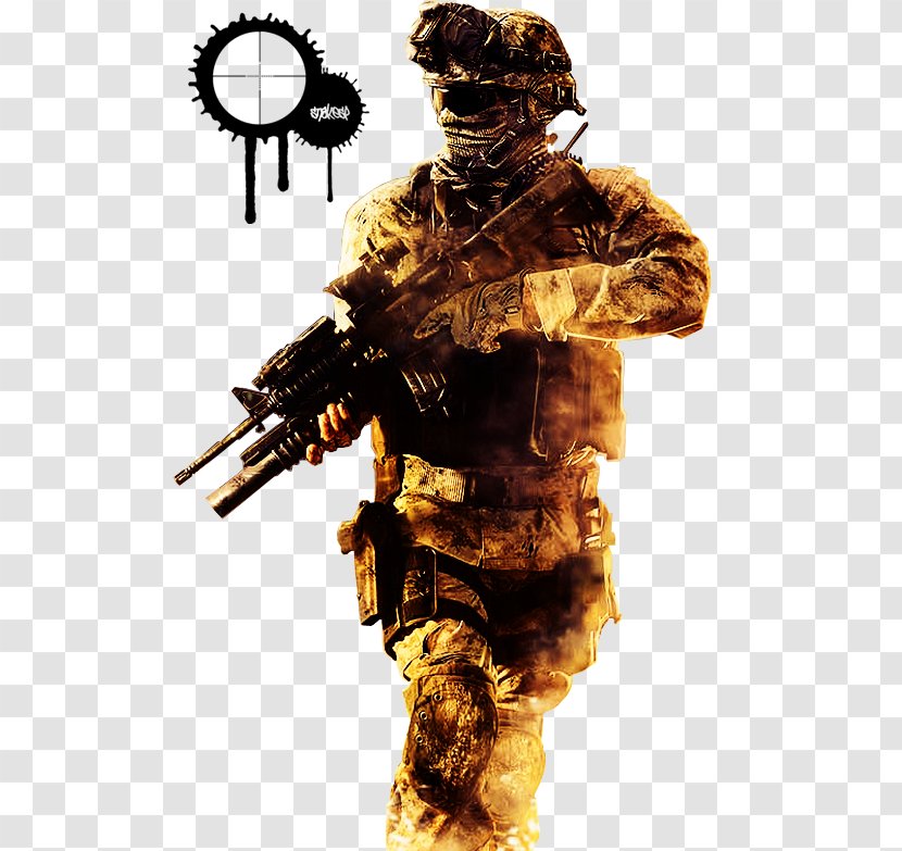Call Of Duty: Modern Warfare 2 Duty 4: United Offensive 3 Ghosts - Weapon Transparent PNG