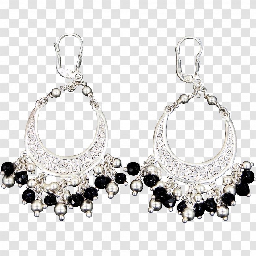 Earring Silver Body Jewellery Gemstone Jewelry Design - Metal Transparent PNG