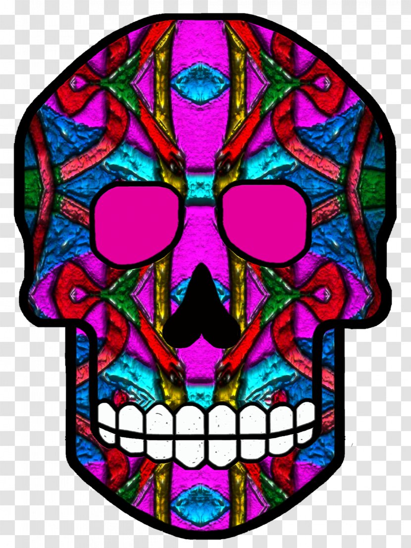 Visual Arts Pattern Symmetry Illustration Skull - Jarandilla De La Vera Transparent PNG