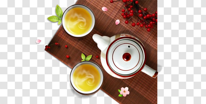 Green Tea Da Hong Pao Breakfast Culture - Flavor - Pictures Transparent PNG