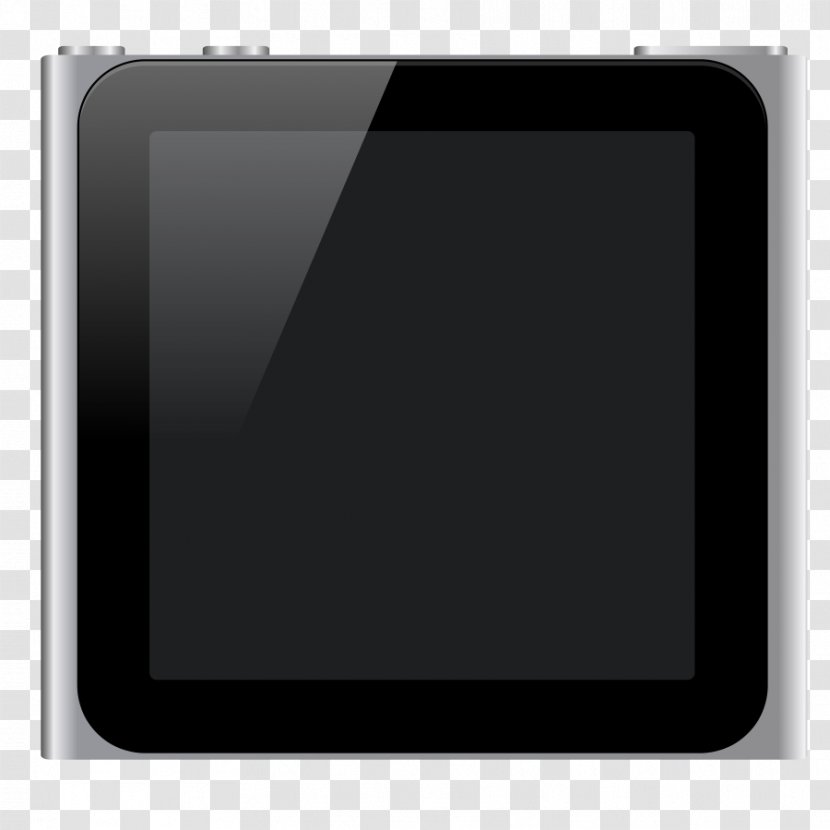IPod Shuffle Touch Nano Clip Art - Rectangle - Ipod Cliparts Transparent PNG