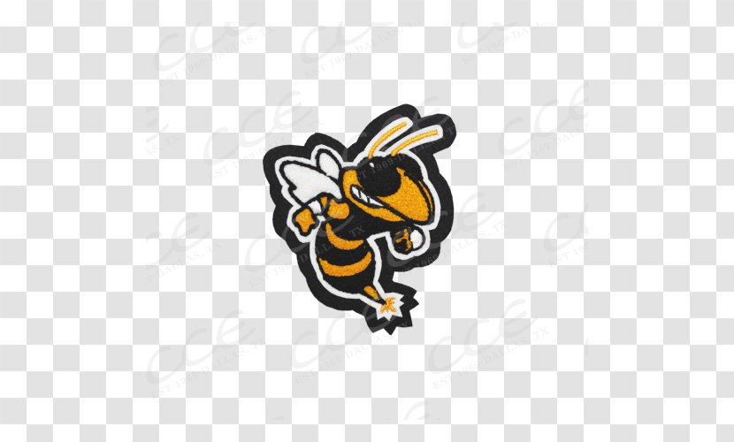 East Central High School Honey Bee Charlotte Hornets Mascot - Membrane Winged Insect - Weld Senior Transparent PNG