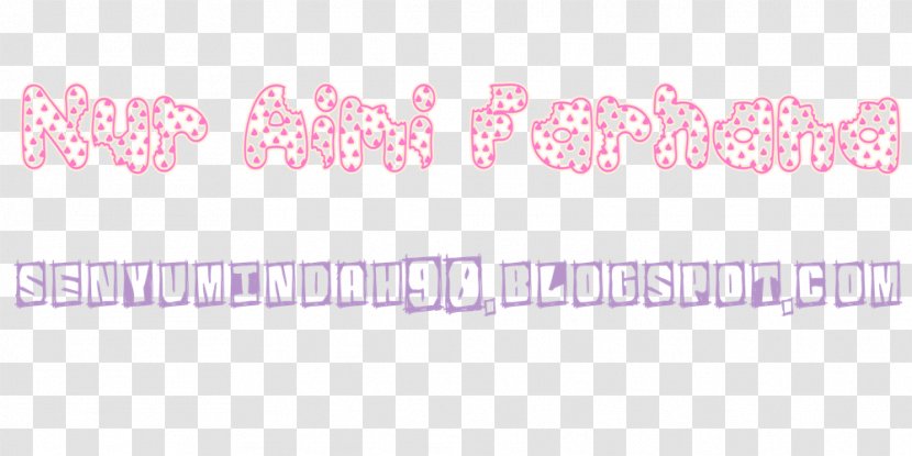 Logo Brand Font Pink M Line - Magenta - Buka Puasa Transparent PNG