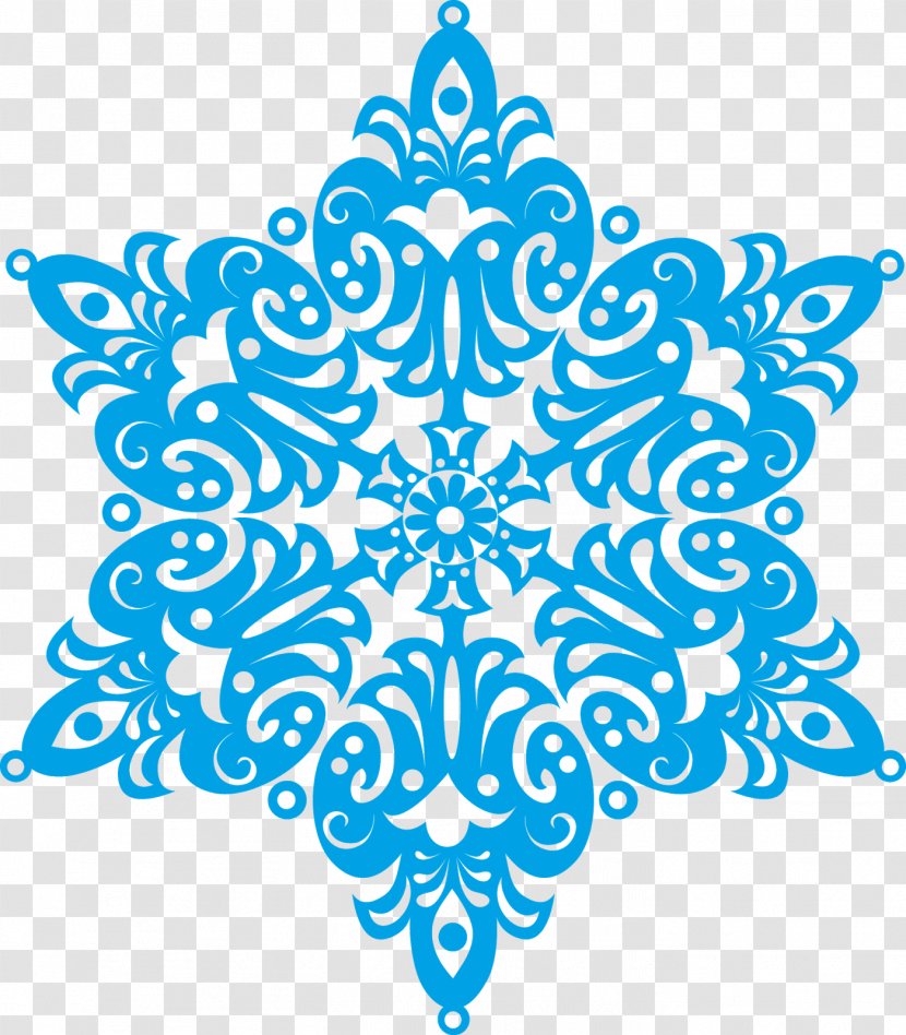 Snowflake Clip Art - Textile - Snowflakes Transparent PNG