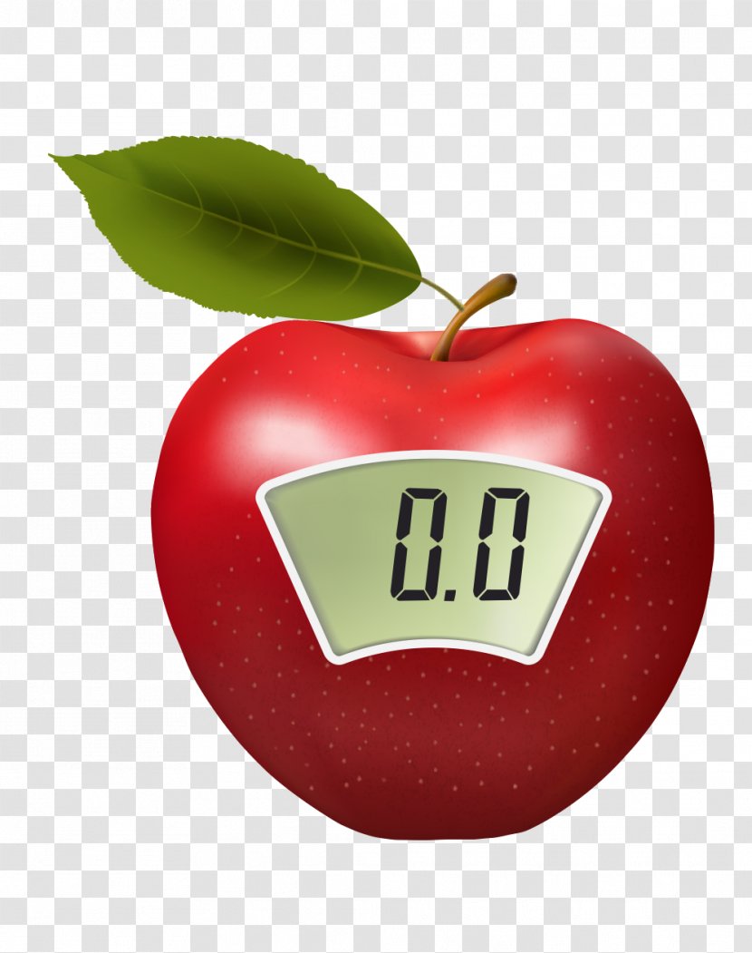 Apple Clip Art - Heart - Vector Red Counter Transparent PNG