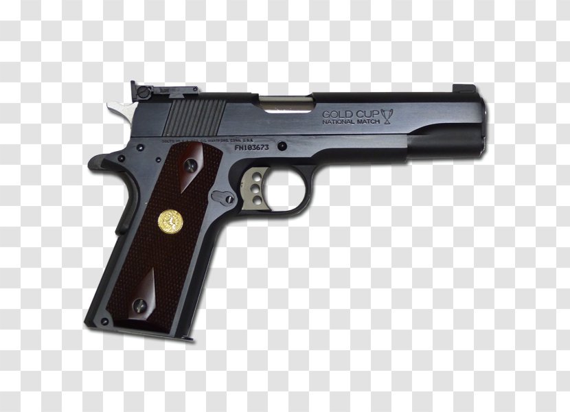Semi-automatic Pistol M1911 Handgun .45 ACP Transparent PNG