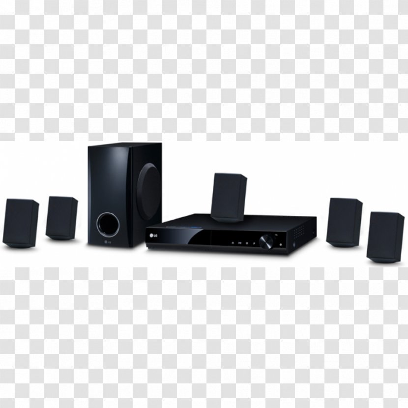 Blu-ray Disc Home Theater Systems 5.1 Surround Sound LG Electronics - Accessory Transparent PNG
