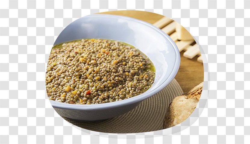 Lentil Soup Focaccia Vinaigrette Vegetarian Cuisine Recipe - Commodity Transparent PNG