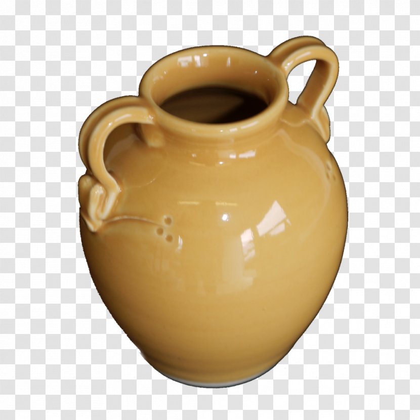 Jug Pottery Ceramic Vase Coffee Cup - Tableware Transparent PNG