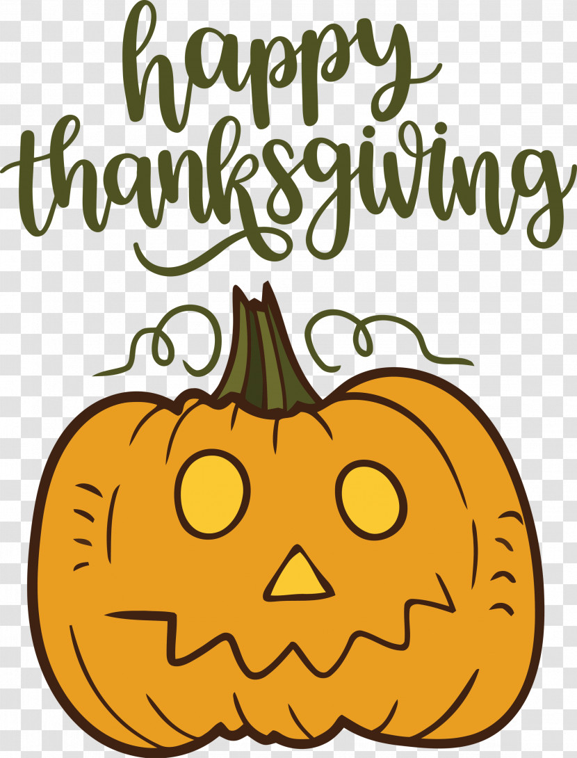 Happy Thanksgiving Autumn Fall Transparent PNG