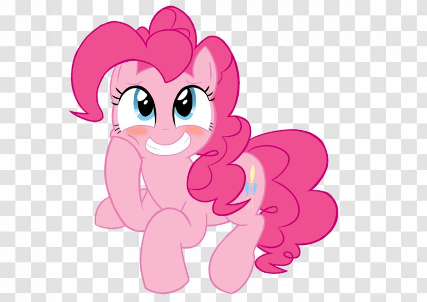 Pinkie Pie Pony Artist Horse Illustration - Heart - Pinky Finger Transparent PNG
