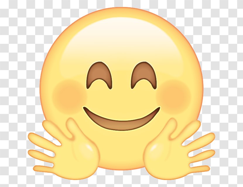 Happy Face Emoji - Facial Expression - Pleased Laugh Transparent PNG