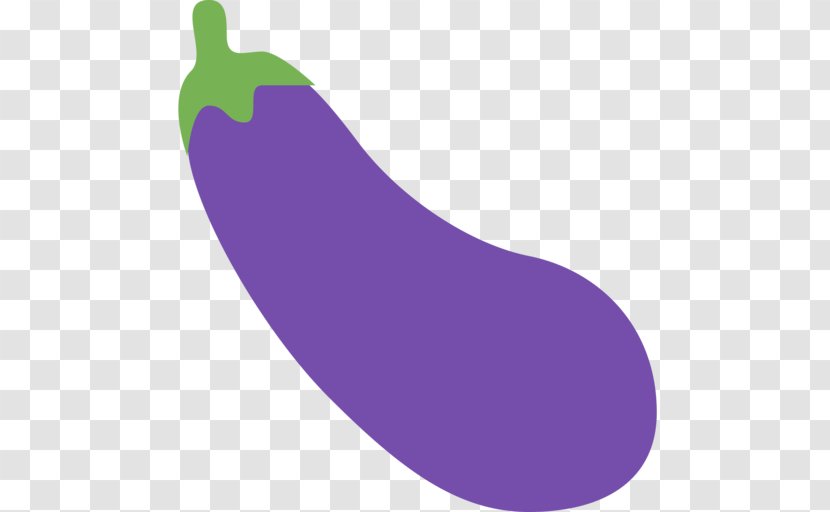 Emojipedia Eggplant Puerto Rican Cuisine Vegetable - Emoji Transparent PNG