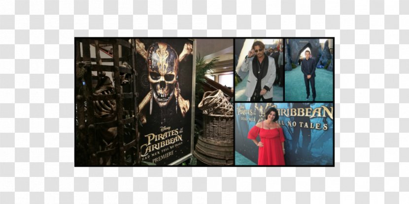 Pirates Of The Caribbean Poster Premiere Film Collage - Dead Men Tell No Tales Transparent PNG