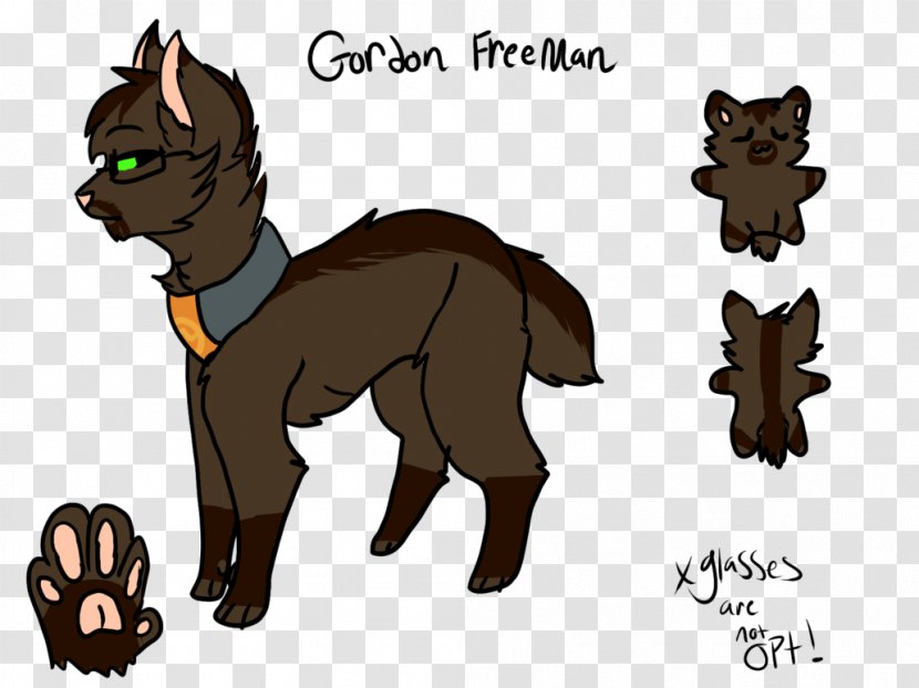 Cat Dog Horse Pony Pack Animal - Gordon Freeman Transparent PNG