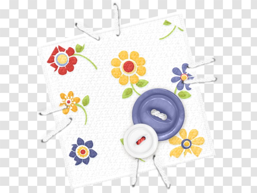 Creativity Button Flower - Petal - Creative Buttons Flowers Ornament Transparent PNG