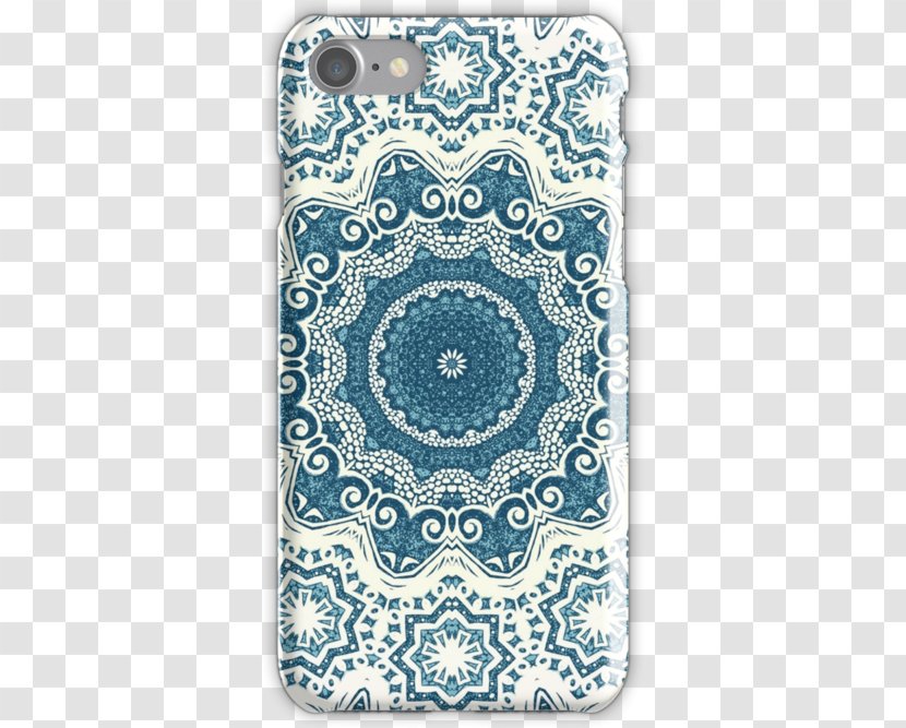 Pattern Symmetry Visual Arts Mobile Phone Accessories - Teal - Skin Transparent PNG