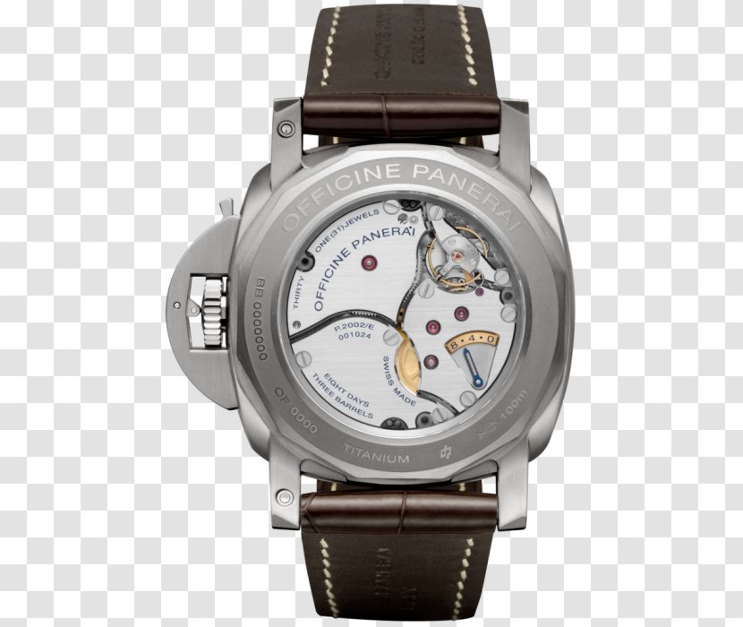 Panerai Luminor 1950 Chrono Monopulsante 8 Days Watches R Us Clock - Metal - Watch Transparent PNG