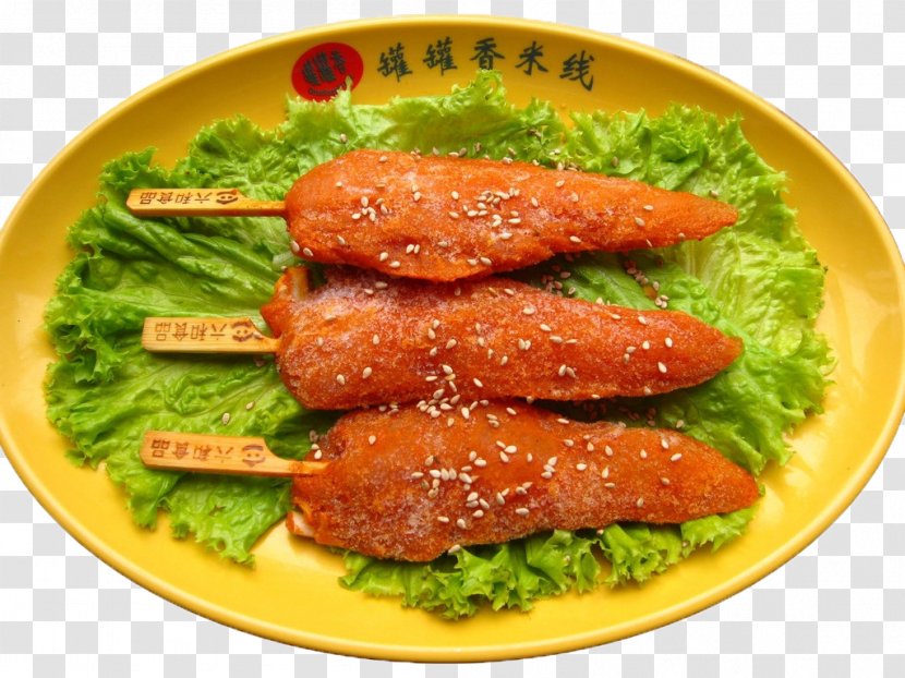 Chicken Fingers Fried Bacon Chuan - Salt - A Dish Of String Transparent PNG