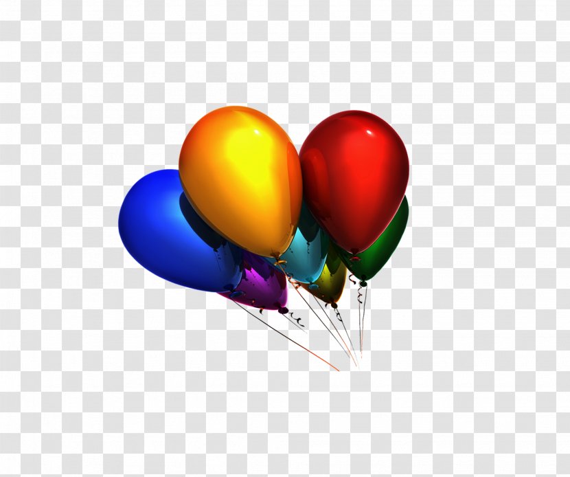 Balloon - Color - A Plurality Of Colored Balloons Transparent PNG