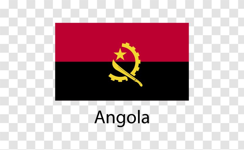 Flag Of Angola National Algeria - Angosat 1 Transparent PNG