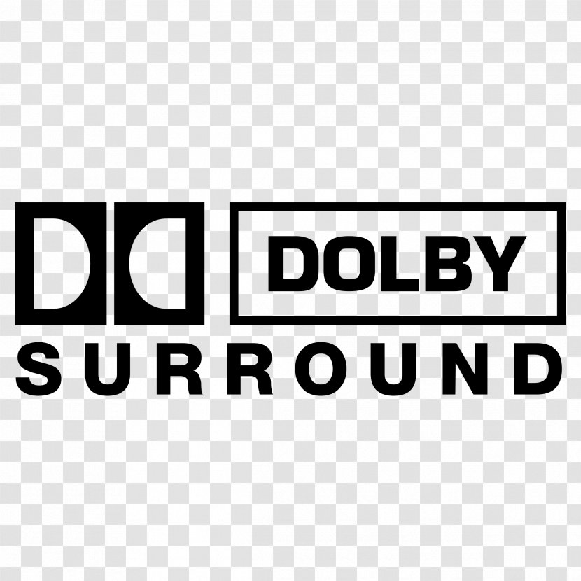 Dolby Pro Logic Digital Laboratories Surround Sound Stereo - Virtual - Black And White Spotify Logo Transparent PNG